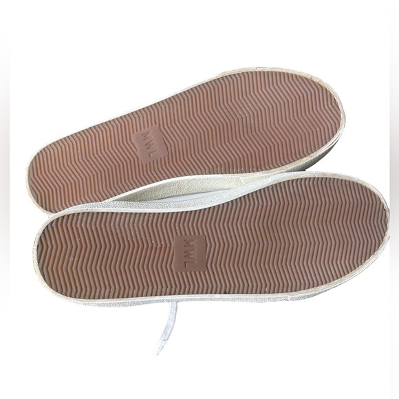 Madewell Sidewalk High Top Sneakers in Colorblock Leather Sz. W - 8 M 6.5 - Picture 8 of 9